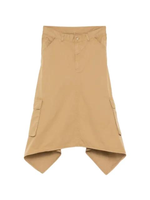 deconstructed midi skirt by JNBY