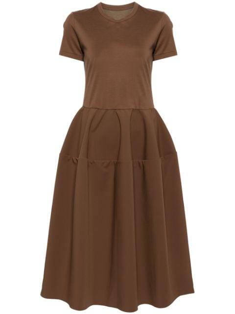 design inspired short sleeved dress by JNBY
