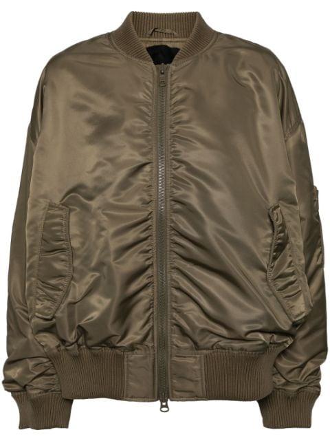 down-filling bomber jacket by JNBY