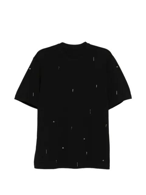 embellished T-shirt by JNBY