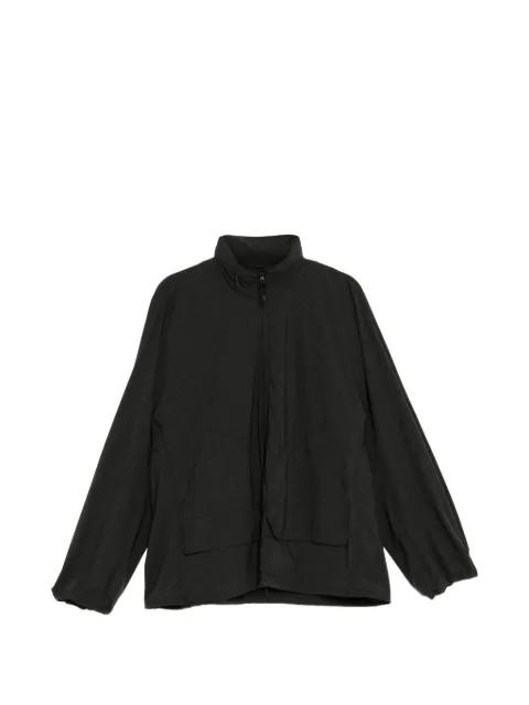 floral-print drawstring jacket by JNBY