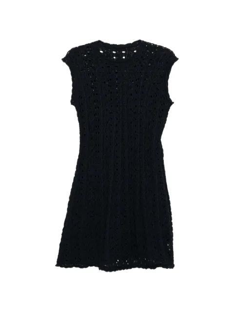 knitted mini dress by JNBY