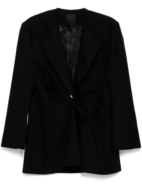 lapel single-breasted suit by JNBY