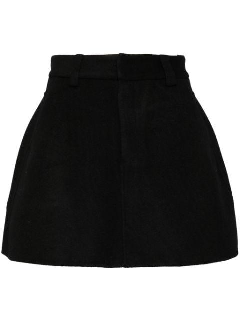 layered A-line skirt by JNBY