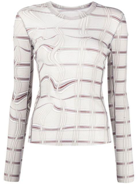 long-sleeve T-shirt by JNBY