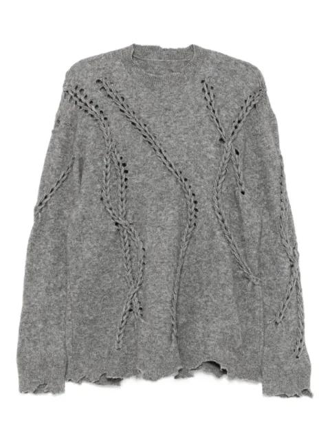 long-sleeved sweater by JNBY