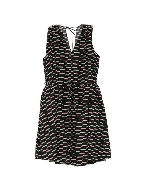 printed A-line dress by JNBY