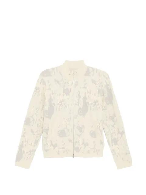 printed cardigan by JNBY