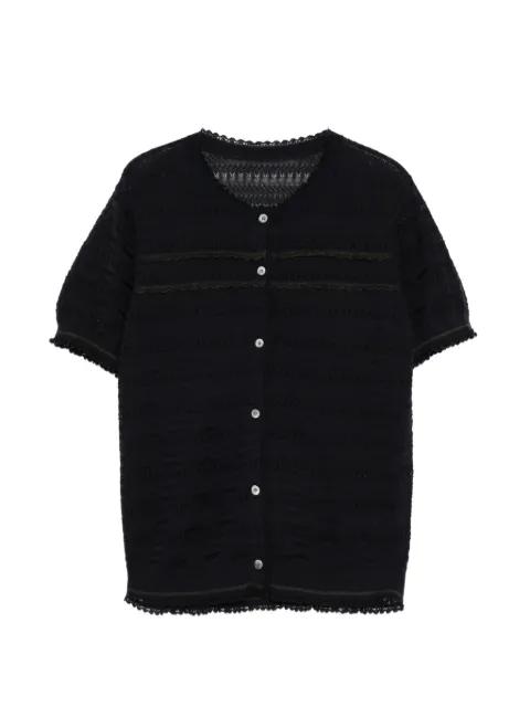 short-sleeved blouse by JNBY
