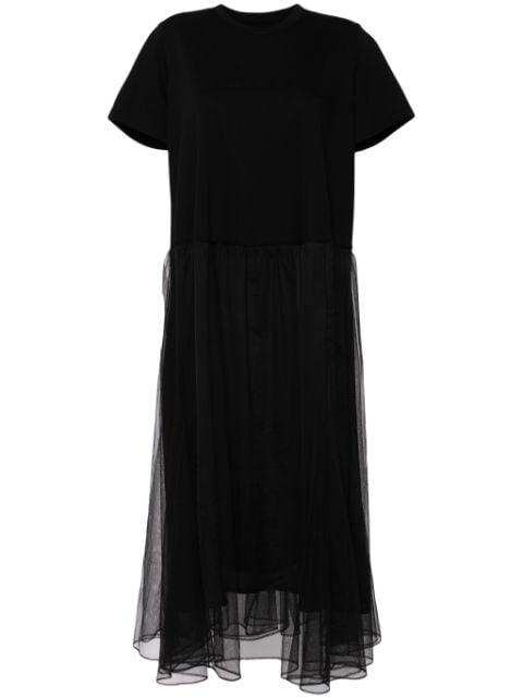 short sleeves dress by JNBY