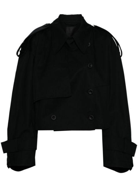single breasted coats by JNBY