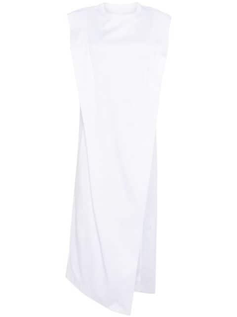 sleeveless cotton top by JNBY