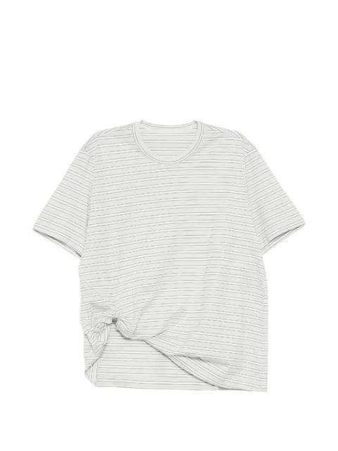 striped T-shirt by JNBY