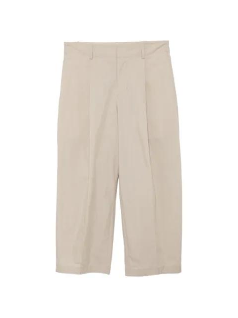 tapered trousers by JNBY