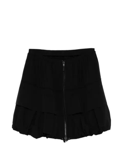 tiered mini skirt by JNBY