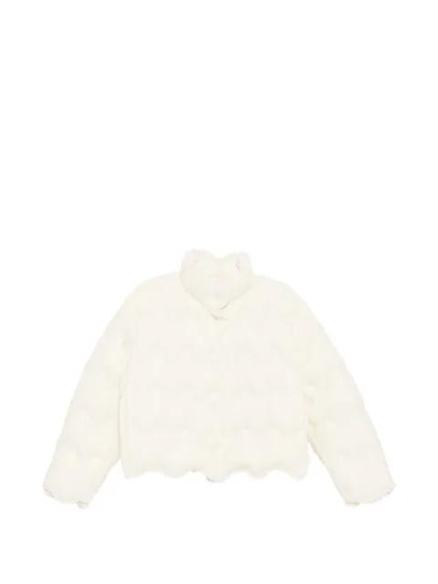 wave-quilted  jacket by JNBY
