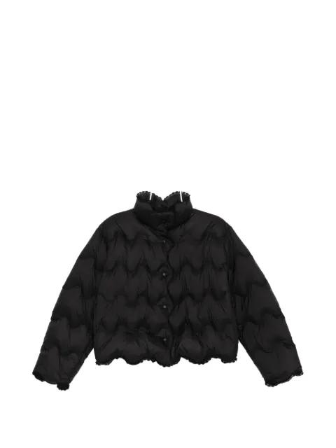 wave-quilted jacket by JNBY