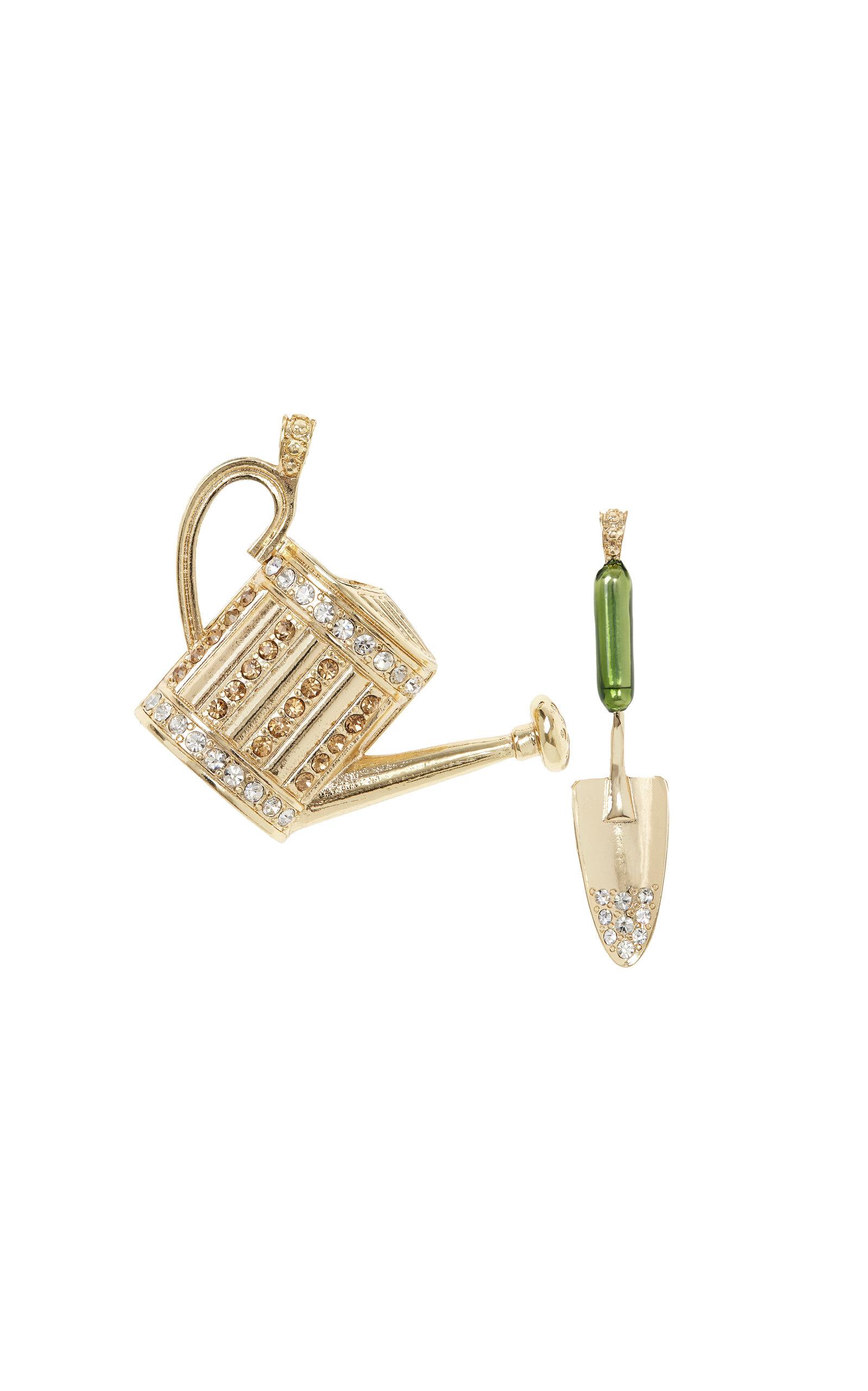 Joanna Buchanan - Garden Tool Hanging Ornament Boxed Gift Set - Gold - Moda Operandi by JOANNA BUCHANAN