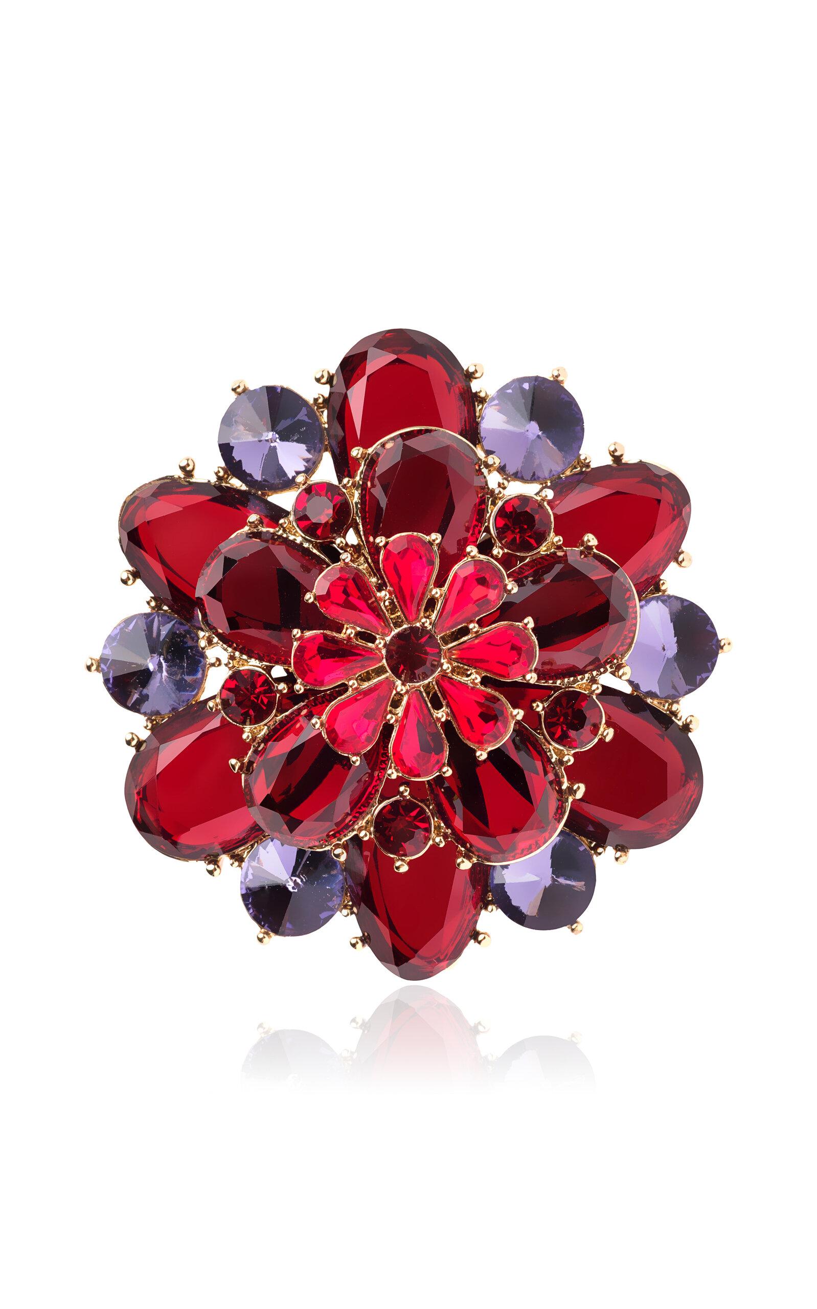 Joanna Buchanan - Set-of-Four Candy Flower Napkin Rings - Red - Moda Operandi by JOANNA BUCHANAN