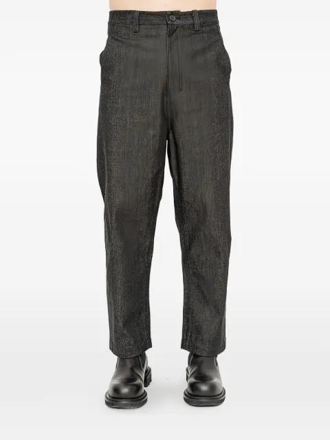 Traceline panelled trousers by JOE CHIA