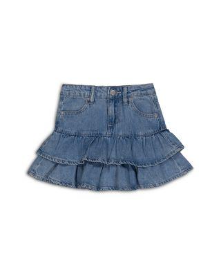 Girls' Ruffled Denim Mini Skirt - Big Kid by JOE'S JEANS