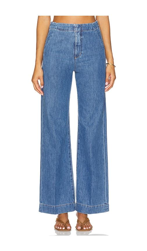 Joe's Jeans Clean Denim Trouser in Blue by JOE'S JEANS