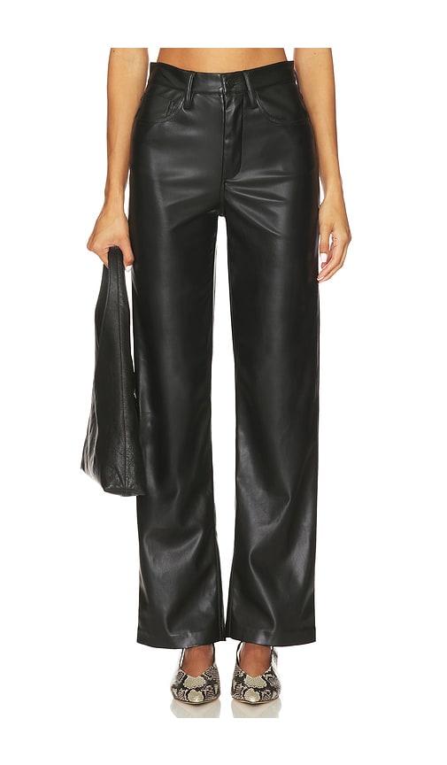 Joe's Jeans Margot Faux Leather in Black by JOE'S JEANS