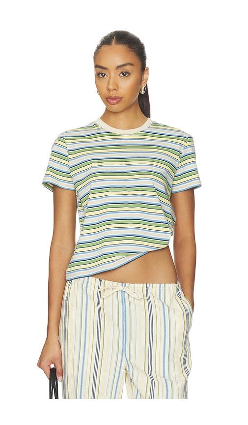 Joe's Jeans The Easy Tee Shirt in Beige,Green by JOE'S JEANS