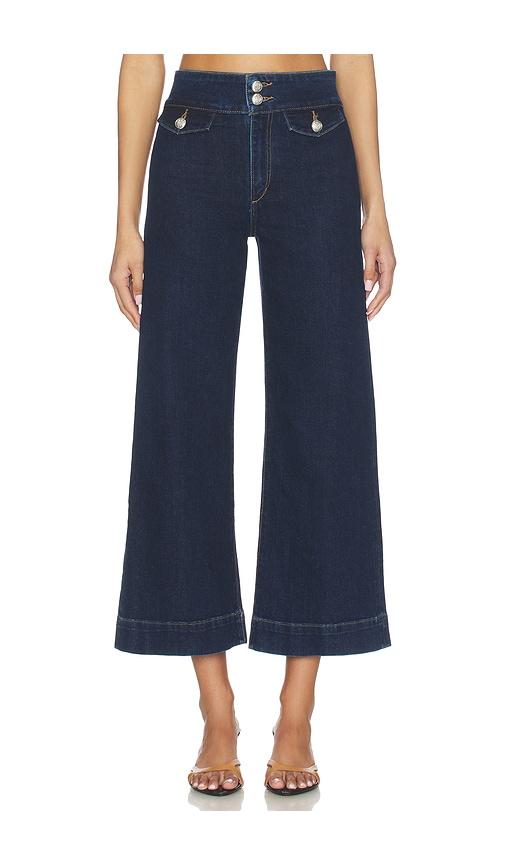 Joe's Jeans The Ellia Wide Leg Ankle Jeans in Blue by JOE'S JEANS