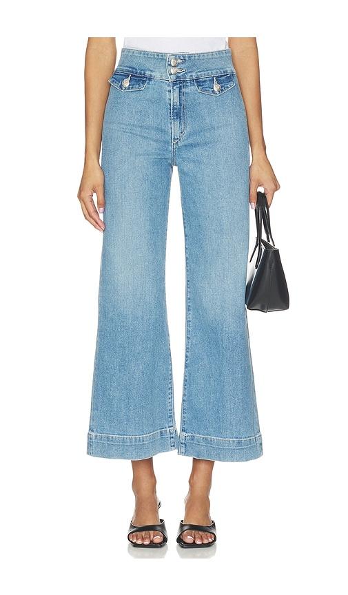Joe's Jeans The Ellia Wide Leg Ankle Jeans in Denim-Medium by JOE'S JEANS