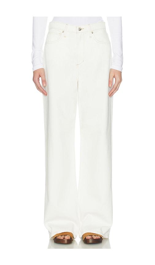 Joe's Jeans The Harlowe Wide Leg Jeans in White by JOE'S JEANS