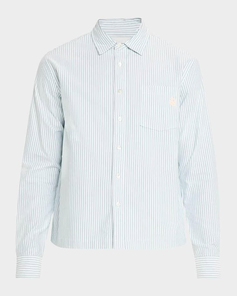 Men's Keanu Stripe Cotton Button-Down Shirt by JOE'S JEANS