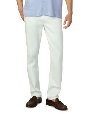 The Brixton 33" Slim Straight Fit Jeans in Clean White by JOE'S JEANS