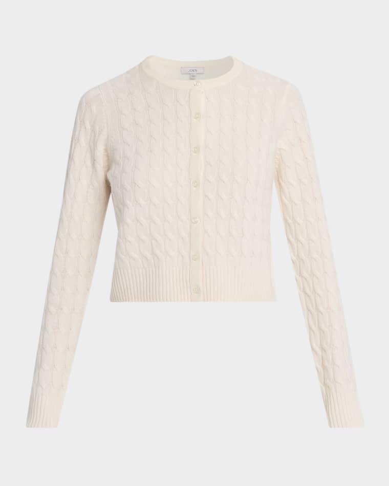 The Cable Dani Cashmere Cardigan by JOE'S JEANS