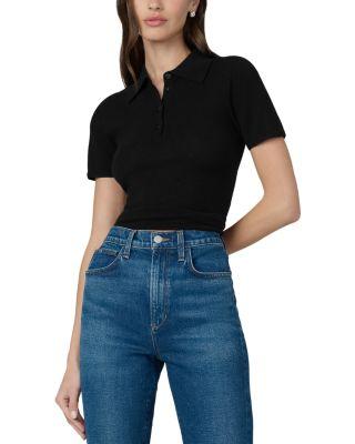 The Cashmere Short Sleeve Polo Sweater by JOE'S JEANS