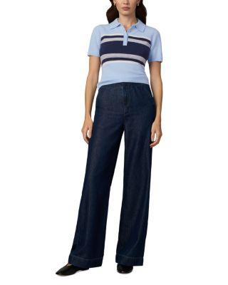 The Cashmere Short Sleeve Rugby Polo Sweater by JOE'S JEANS