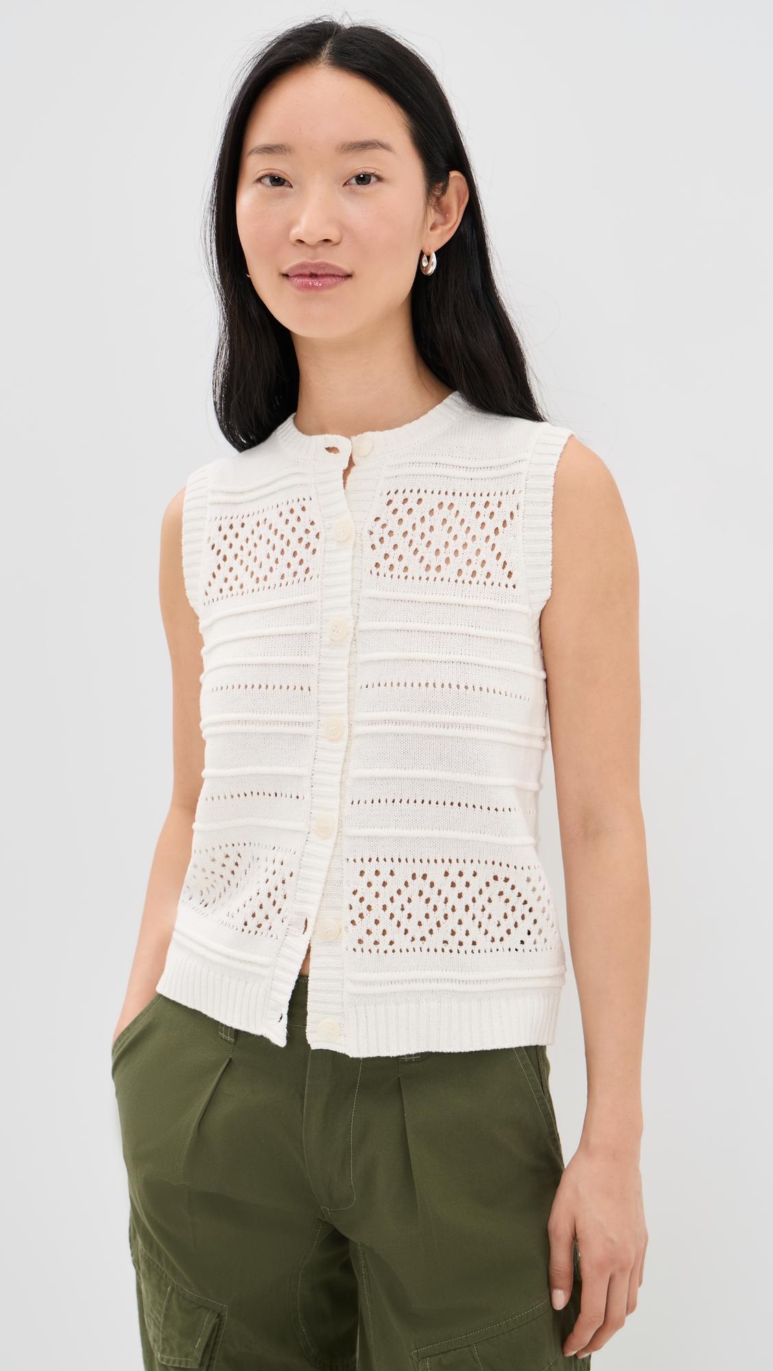 The Faye Cardigan Sweater Vest by JOE'S JEANS