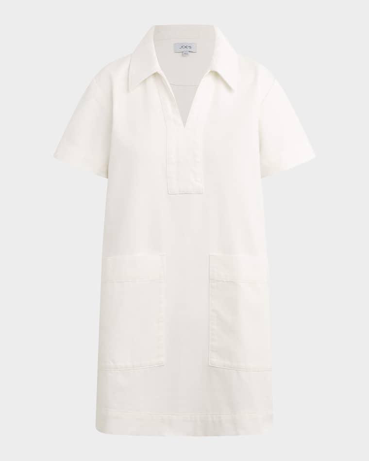 The Lillian Denim Mini Dress by JOE'S JEANS