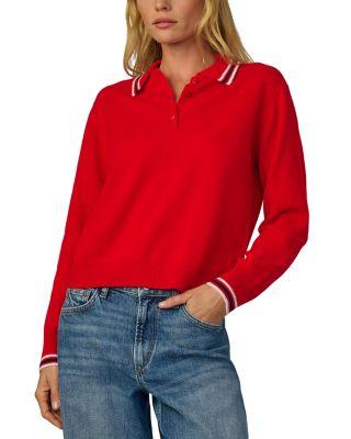 The Long Sleeve Cashmere Polo by JOE'S JEANS