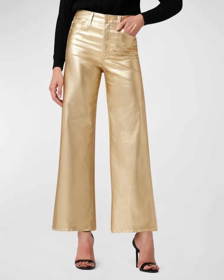 The Mia Crop Foil Jeans by JOE'S JEANS