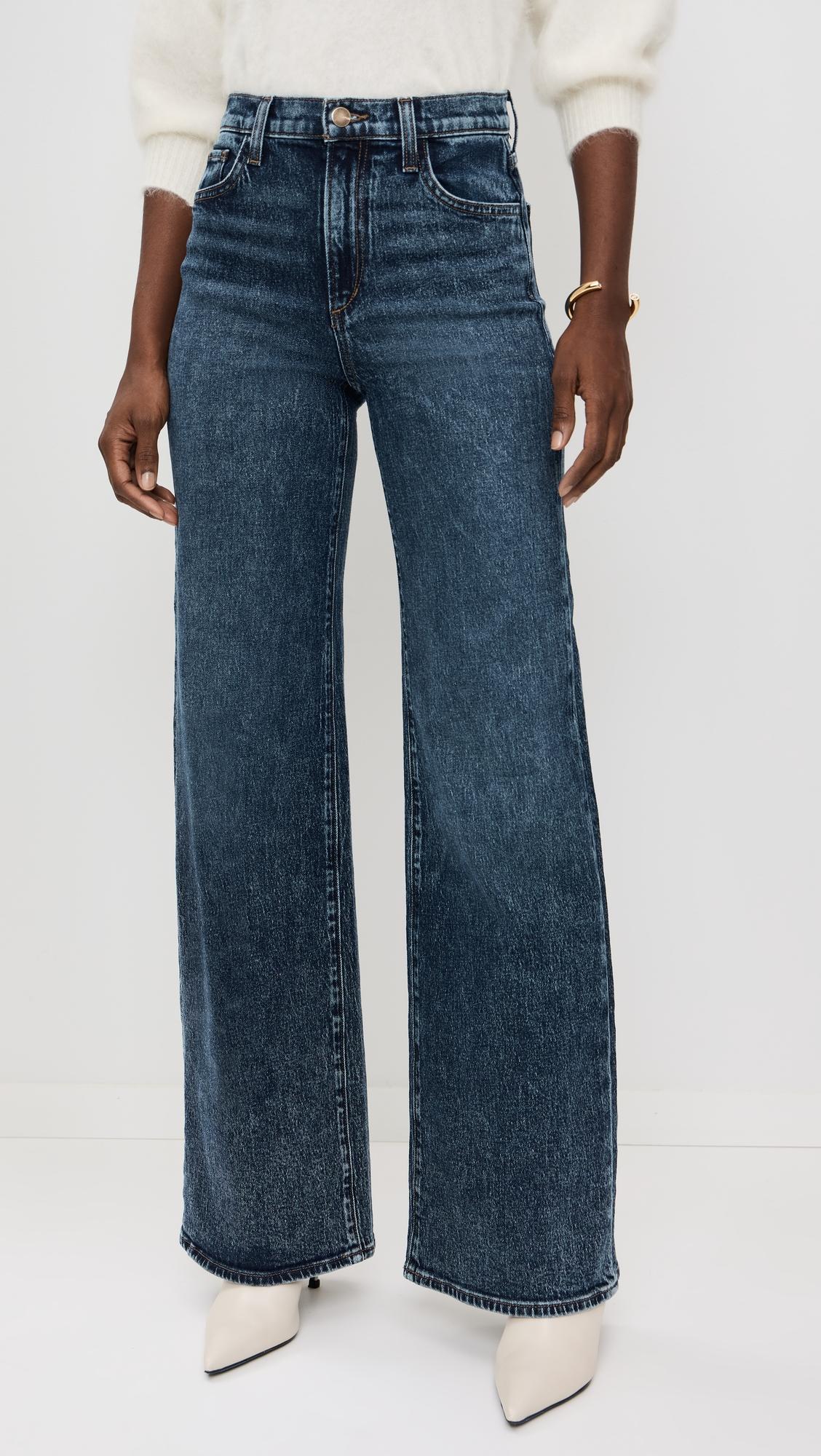 The Mia High Rise Wide Leg Jeans by JOE'S JEANS
