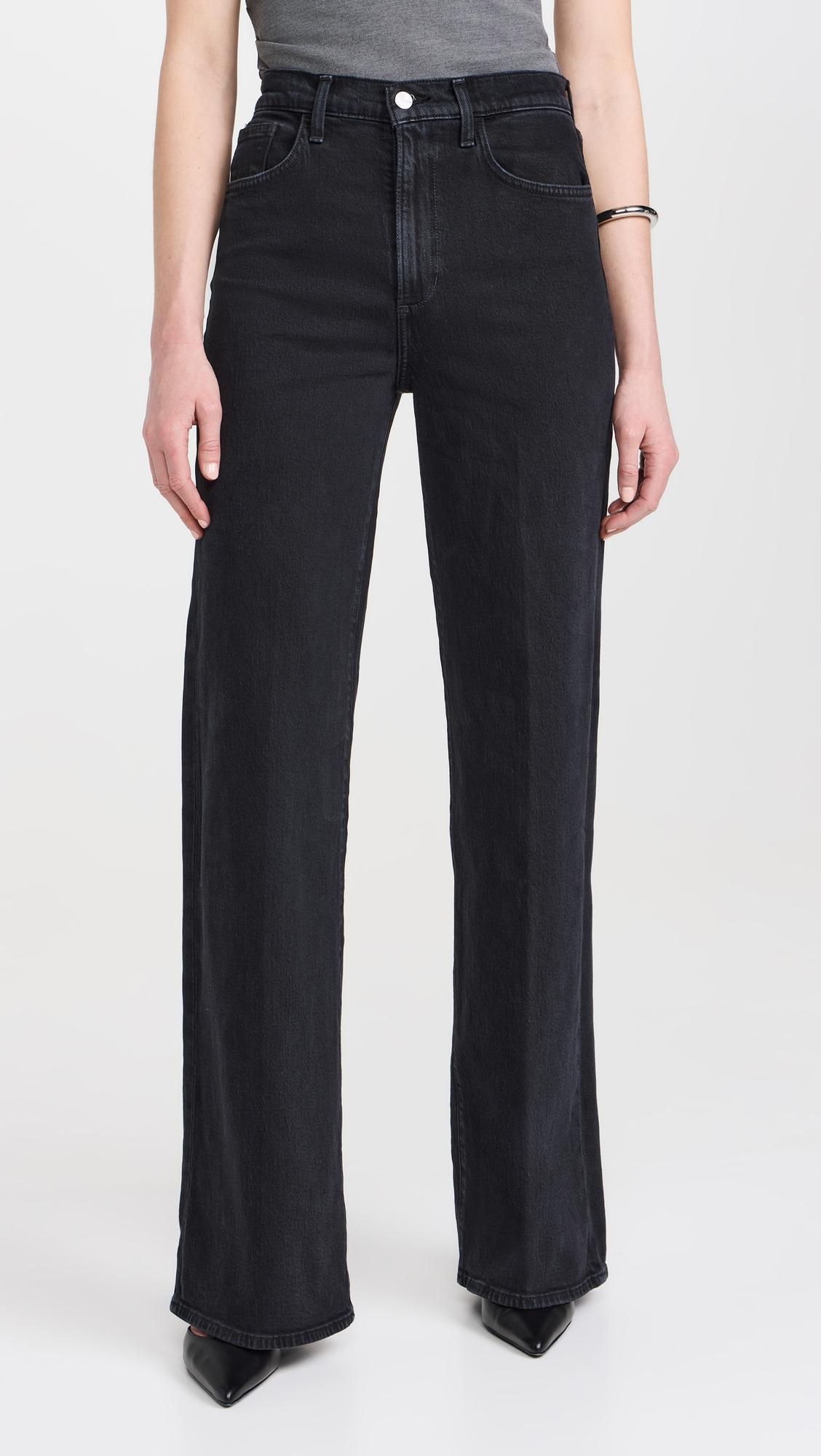 The Mia High Rise Wide Leg Jeans by JOE'S JEANS