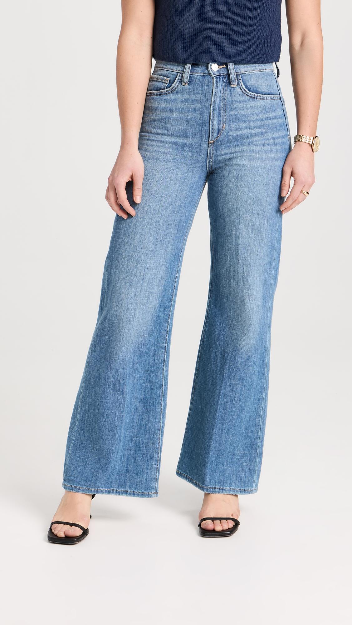 The Mia High Rise Wide Leg Petite Jeans by JOE'S JEANS