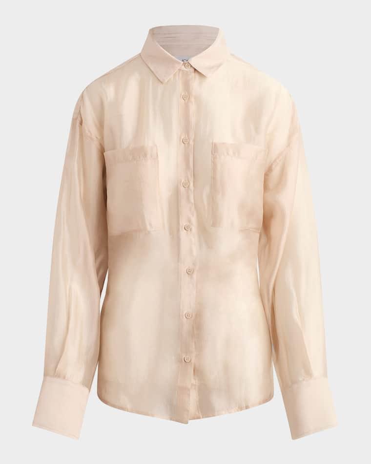 The Organza Boyfriend Shirt by JOE'S JEANS
