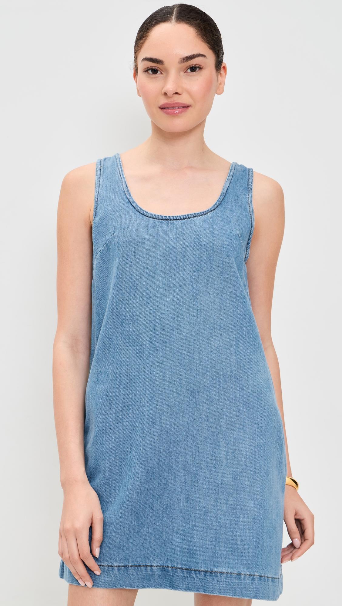 The Scoop Neck Mini Dress by JOE'S JEANS