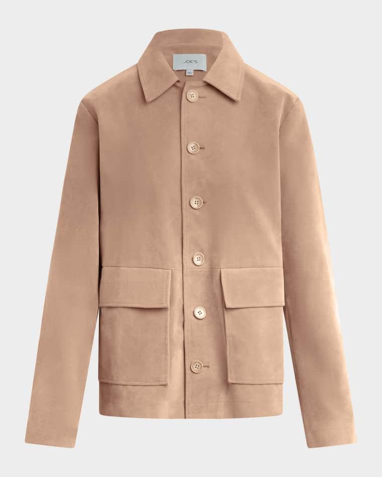 The Vegan Suede Chore Jacket by JOE'S JEANS