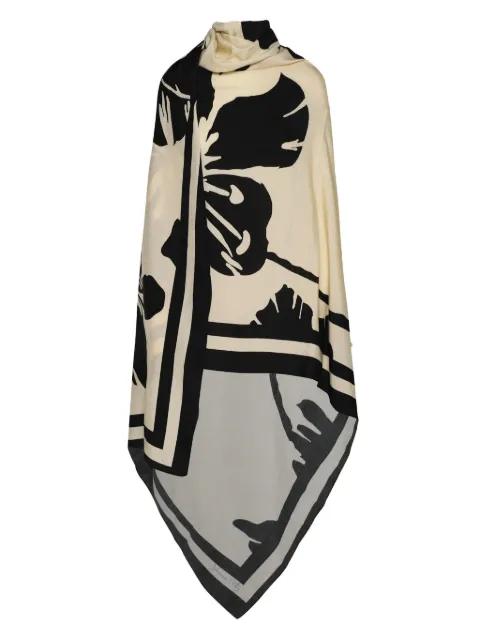 Astromelia silk shawl by JOHANNA ORTIZ