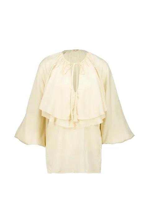 Brisa Colectiva jacquard blouse by JOHANNA ORTIZ