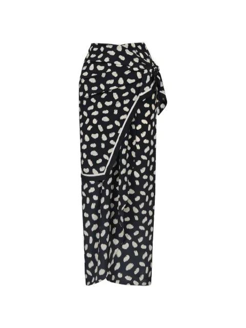Captivation printed midi skirt by JOHANNA ORTIZ