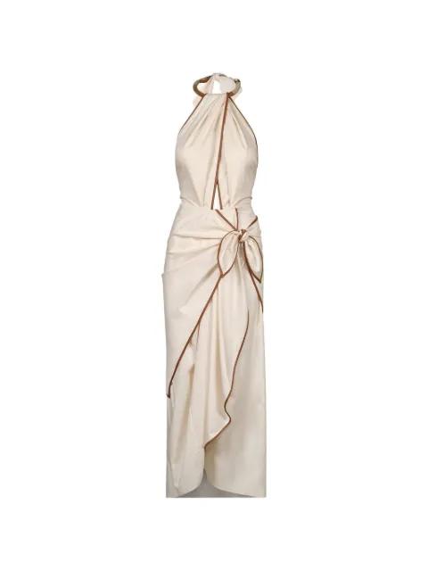 Centro Del Cielo midi dress by JOHANNA ORTIZ